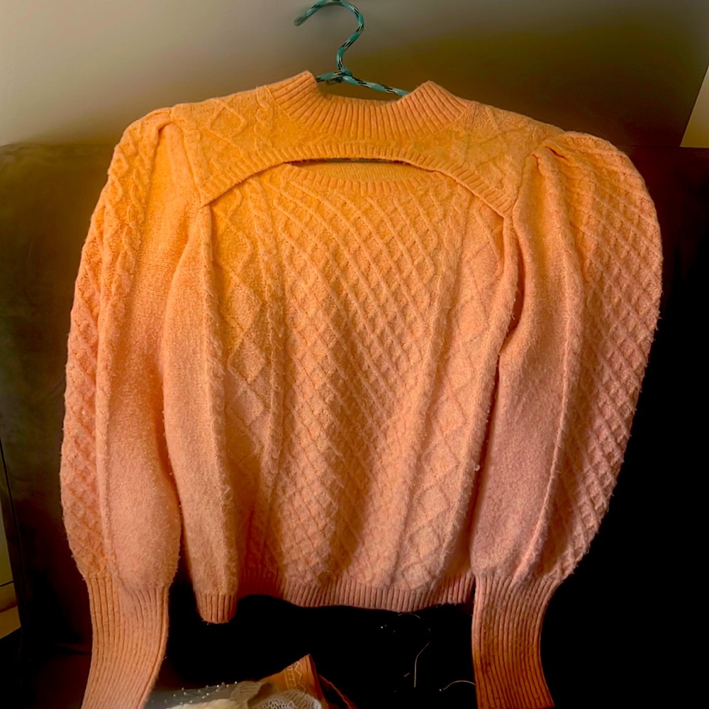 Pink sweater
